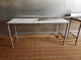 6ft poly top table