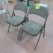 padded steel folding chairs