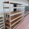 section of warehouse shelving