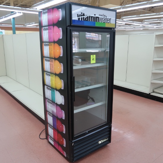 True glass door refrigerated merchandiser