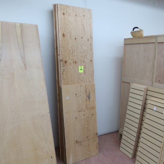 plywood pieces- 15/32" x 24" x 96" & 48"