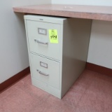 2-drawer file cabinet, letter size