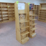 wooden merchandising unit