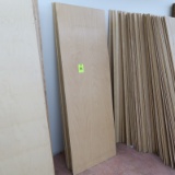 maple finish plywood pieces- 15/32