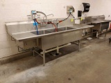 Stainless 3 Compartment Sink