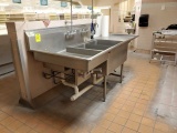 Stainless 2 Compartment Sink