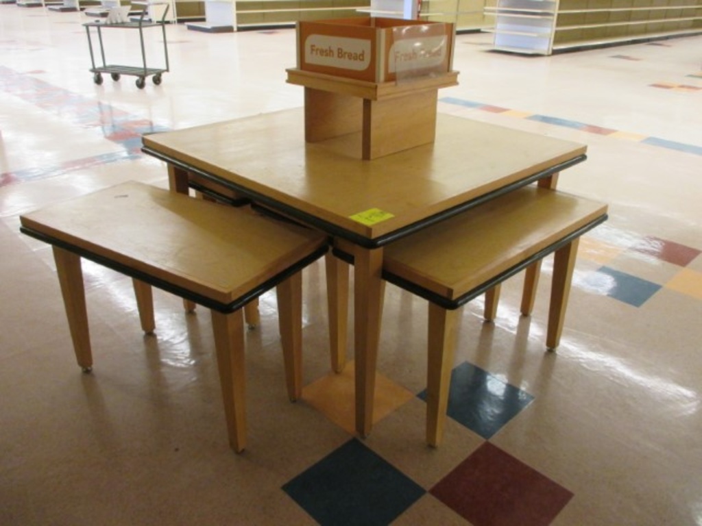 Group Of Wooden Tables
