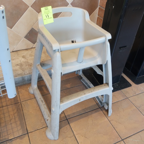 plastic high chair