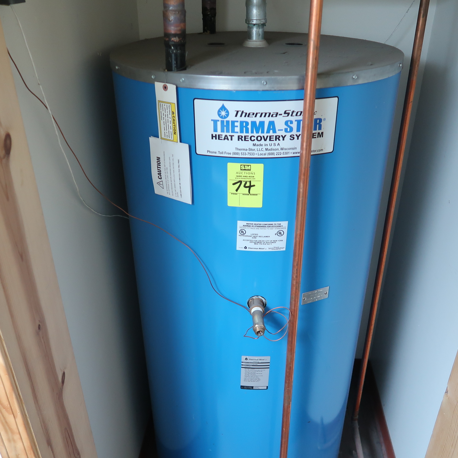 Therma-Stor heat recovery system | Proxibid