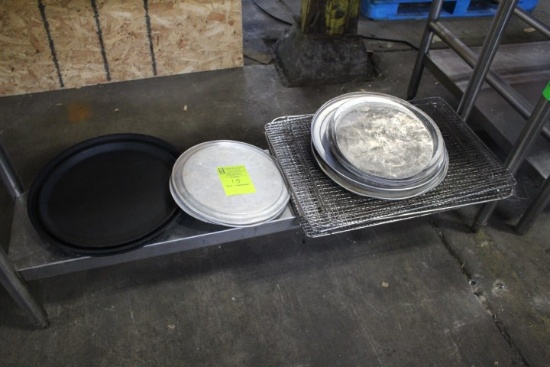 Group of Pans and Glazing Trays