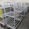 aluminum cooler racks, on casters