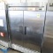 True stainless 2-door freezer