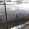 True stainless 2-door freezer