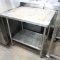 stainless table w/ undershelf