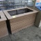 crate w/ wooden frame & recycled composite exterior