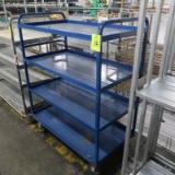 4-tier stocking cart