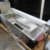 NEW 3-compartment sink w/ R drainboard