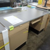 Royston service counter w/ cabinets & drawers