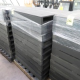 NEW black skid pallets