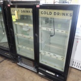 Beverage Air glass door cooler