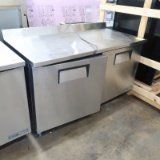 NEW True work-top stainless refrigerator, 2-door