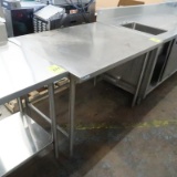 stainless table