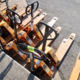 pallet jacks, assorted brands