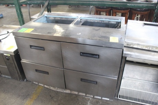 Delfield Refrigerated Prep Table with Drawers