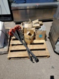 Pallet of miscellaneous hardware