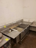 Three Compartment Sink