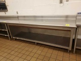 8ft stainless steel table 8ft x 30 x 39