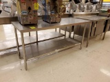 6ft x 30 x 36 Stainless Steel Table