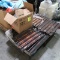 pallet of french loaf pans & stainless pans