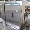 True stainless 2-door freezer