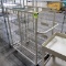 wire stocking cart, on casters