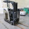 Crown stand-up forklift, missing battery