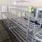 aluminum cooler racks, on casters