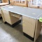 Royston service counter w/ cabinets & drawers