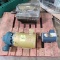 pallet of 3) electric motors, one w/ pump
