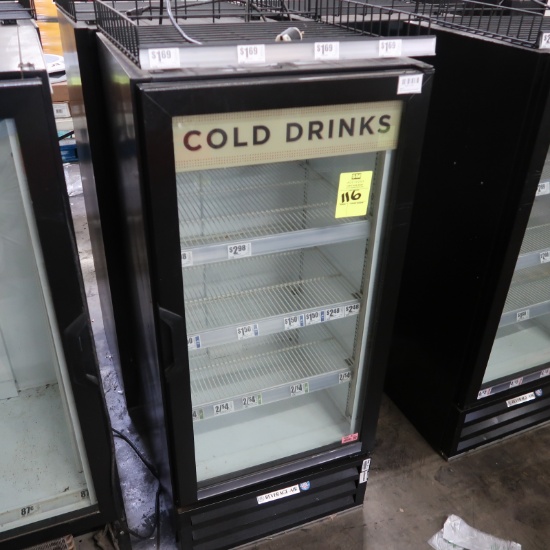 Beverage Air glass door cooler