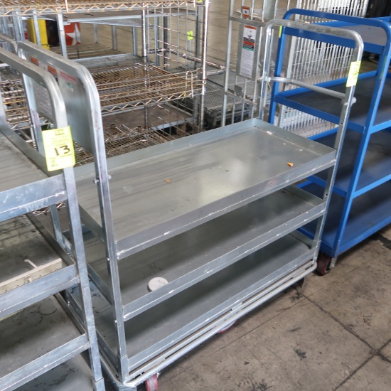 3-tier stocking cart