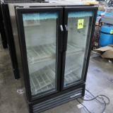 True 2-glass-door cooler