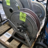 stainless hose reels, w/ hose