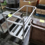 aluminum cart, missing center top