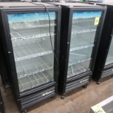 True glass door coolers