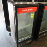 True glass door cooler