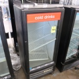 True glass door cooler