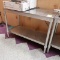 stainless table w/ undershelf