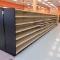 Lozier gondola shelving, 36' run + 4' endcap