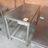 stainless table